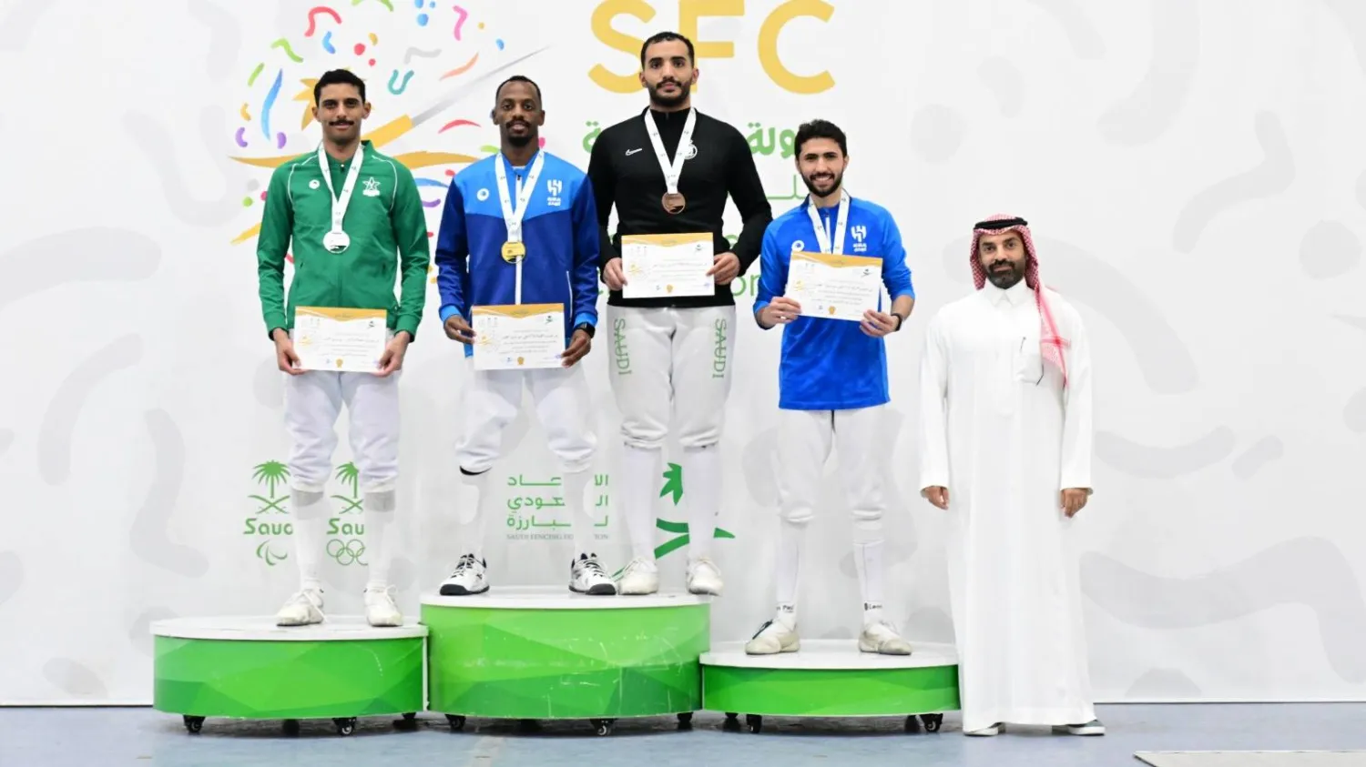 الجولة الذهبية للمبارزة: الهلال بطل الشيش… والأهلي يخطف ذهبية السيبر
